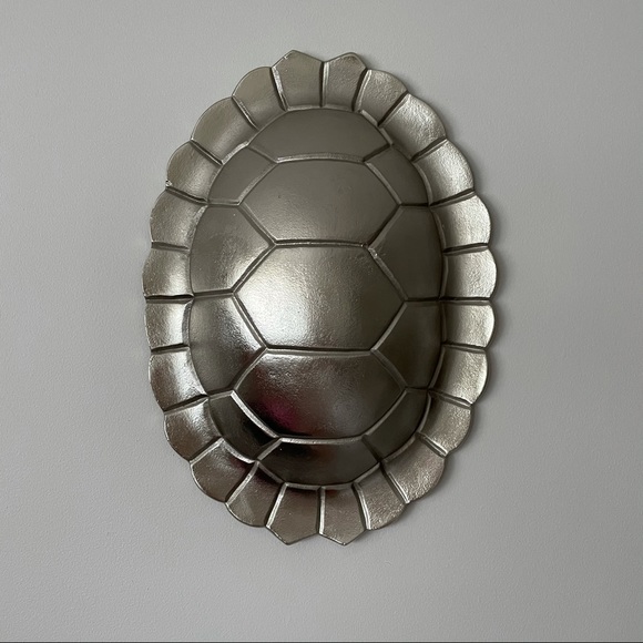 Threshold Casted Metal Turtle Shell Wall Art